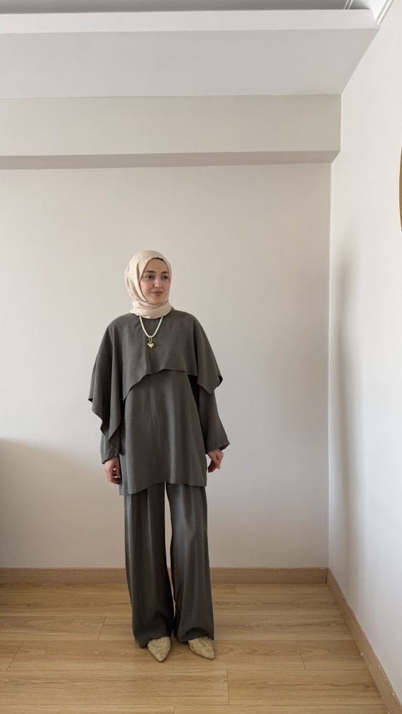 Pelerinli Takım Haki